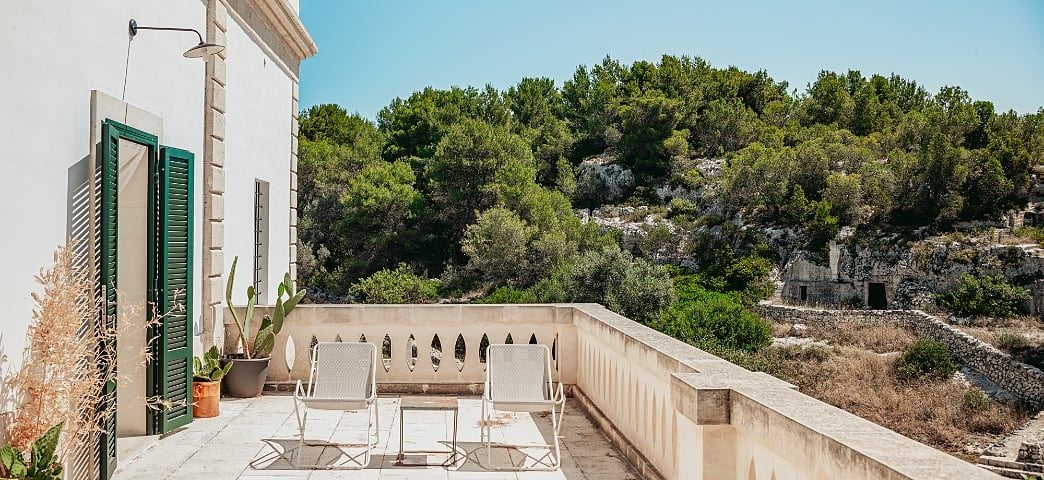Masseria Di Gregorio — Balcony