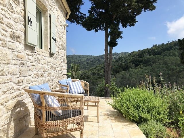 Paxos Villa — Outside space