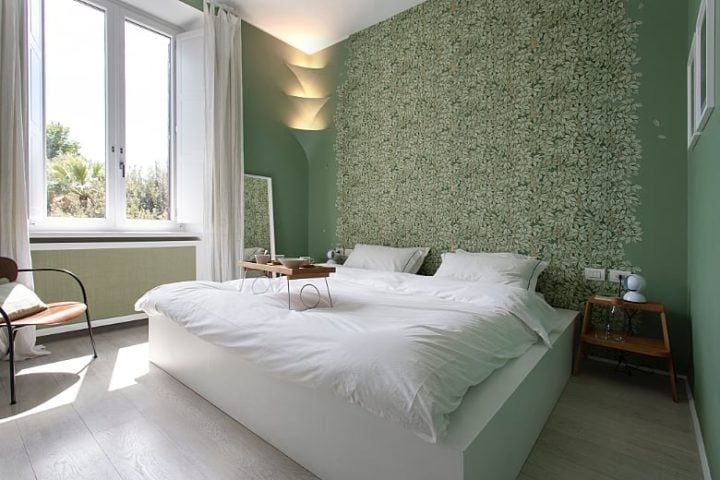 Modern Rome Apartments — Bedroom