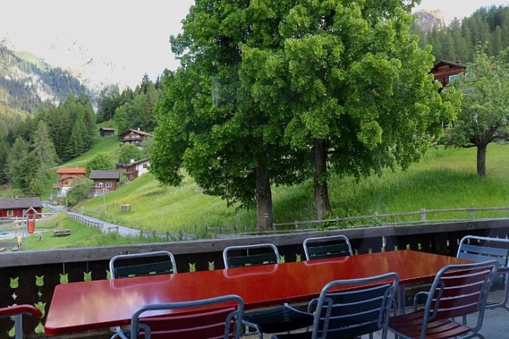 Caruso St John House — Terrace and view